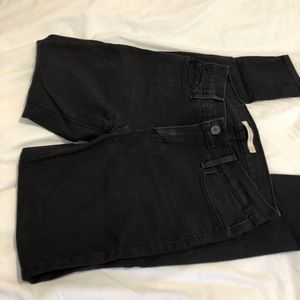 Levi’s 710 super skinny black jeans